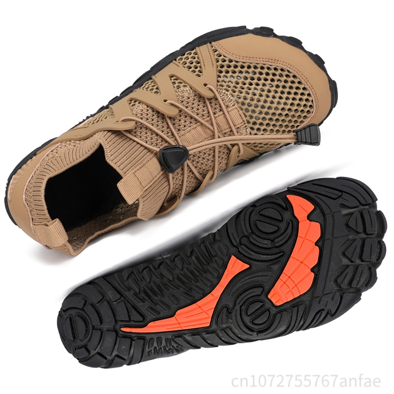 Outdoor Lighting Track - Outdoor-Wasserschuhe Unisex Mesh-Wanderschuhe Rutschfeste Herren-Trail-Tracking-Trekking-Sneaker Wading-Angelschuhe