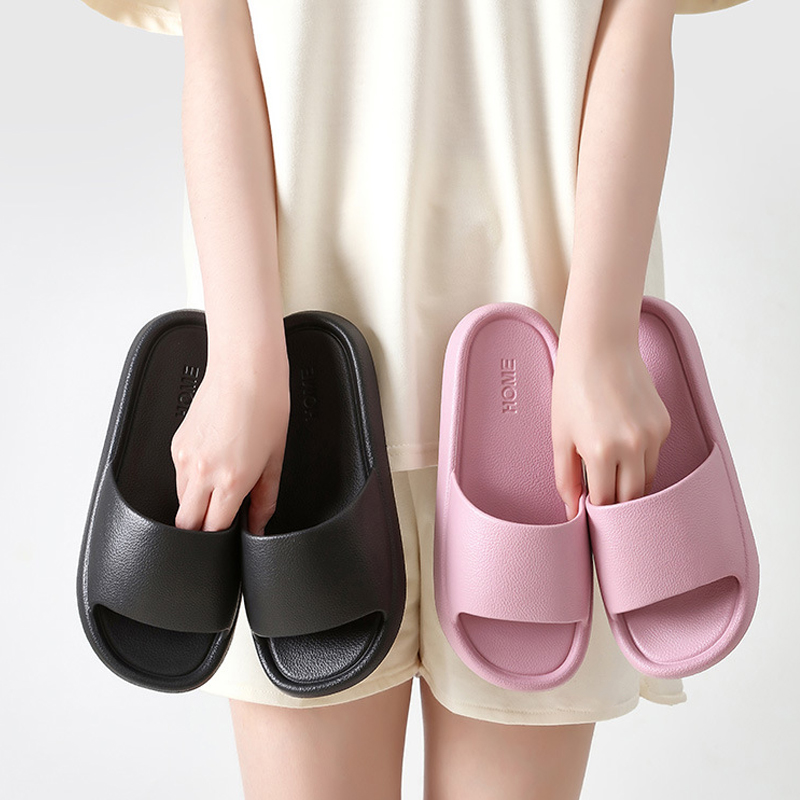 Outdoor Lighting For Your House - Damen Weichsohlen-Cloud-Slipper, dicke Plattform, Indoor-Outdoor-Sandalen, EVA