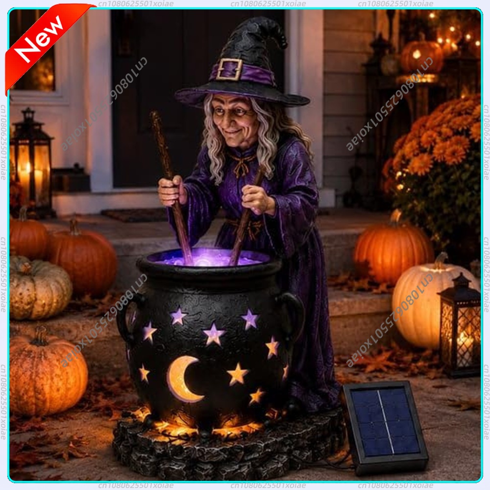 Solarbetriebene Halloween-Hexe – Outdoor Lighting Ip65 Bewertung und Preis