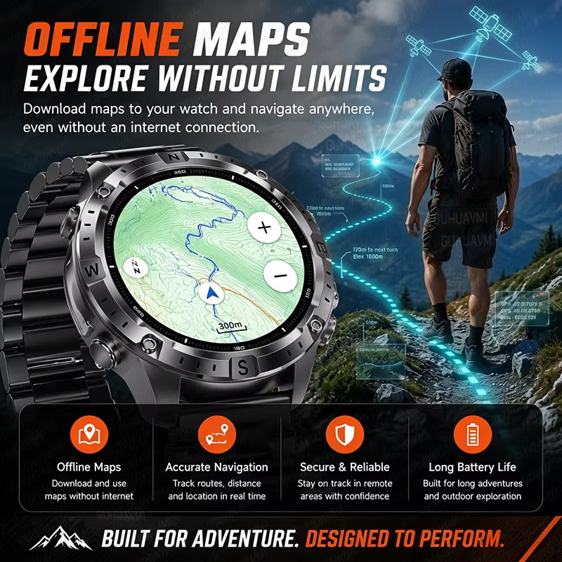 T-Rex3 Pro Neue GPS-Smartwatch – Outdoor Lighting Wireless Bewertung und Preis