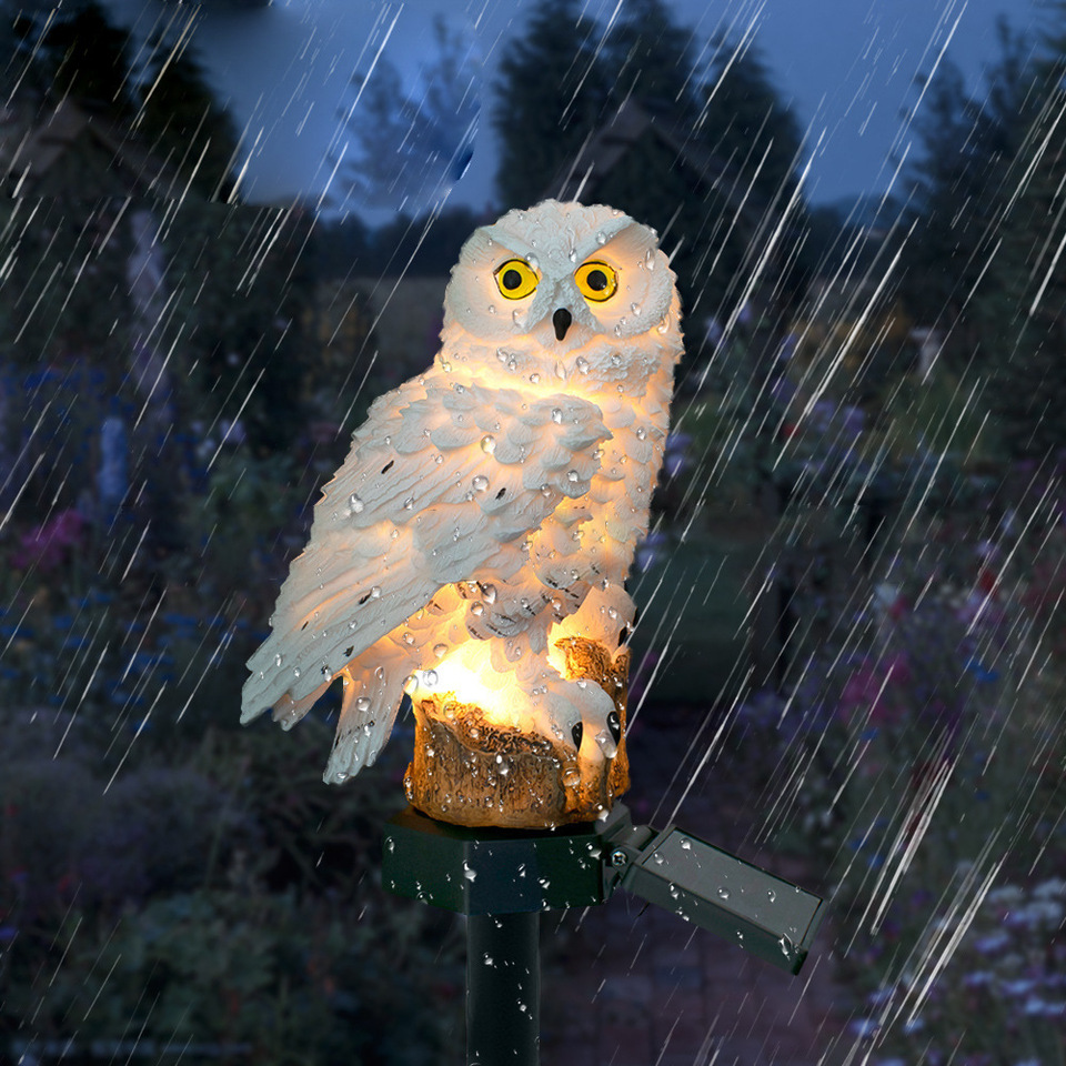 Solar-Eulen-Statue Gartenleuch – Outdoor Lighting Effects Bewertung und Preis