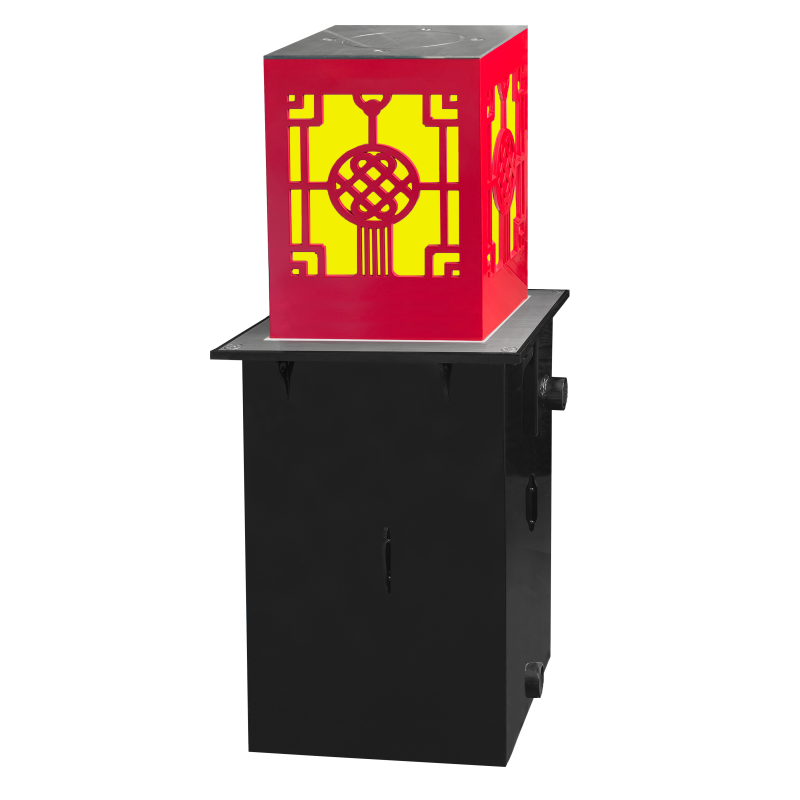 Moderne Runde LED-Pollerleucht – Outdoor Lighting And Landscape Bewertung und Preis