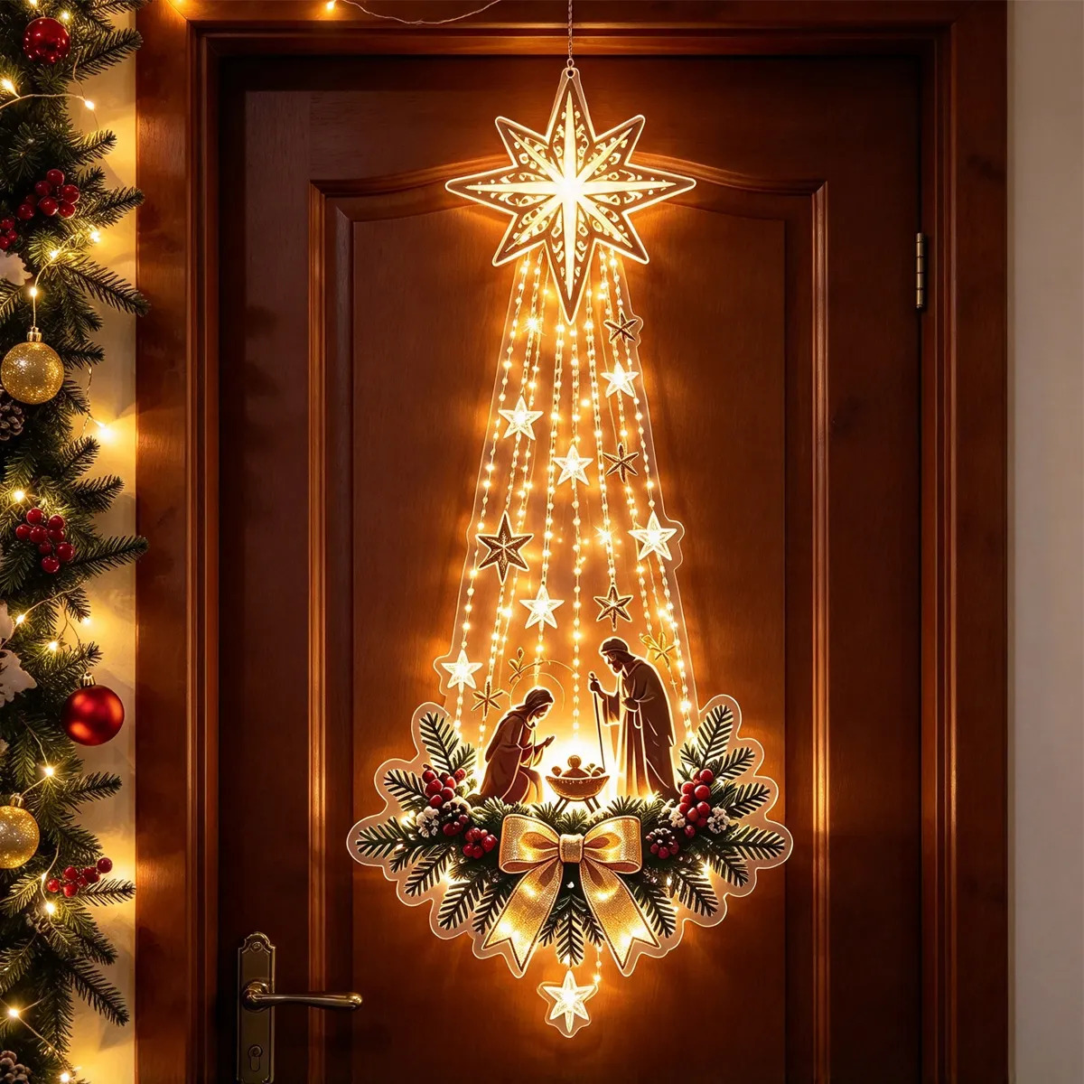 1 Stück Weihnachtstürhänger mi – Outdoor Lighting Effects Bewertung und Preis